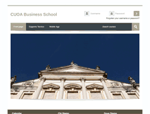 Tablet Screenshot of elearningcuoa.it